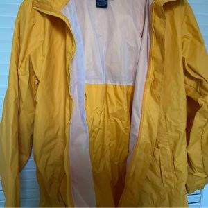 Bright Yellow Men’s Rain Jacket